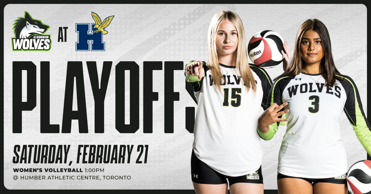 OCAA 1/4 FINAL: WOMEN'S VOLLEYBALL TRAVEL TO HUMBER TO TAKE ON THE HAWKS