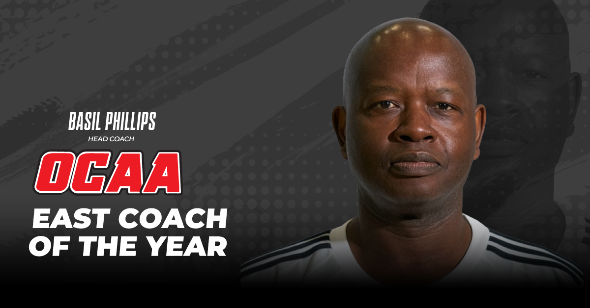 BASIL PHILLIPS NAMED OCAA EAST COACH OF THE YEAR, 5 PLAYERS EARN OCAA HONOURS